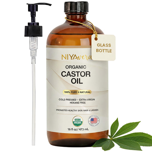 USDA Organic Cold-Pressed Castor Oil