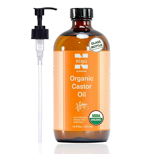 Niya by terravera - Organic Castor Oil - 16oz