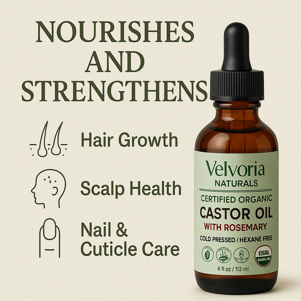 Organic Castor Oil with Rosemary
